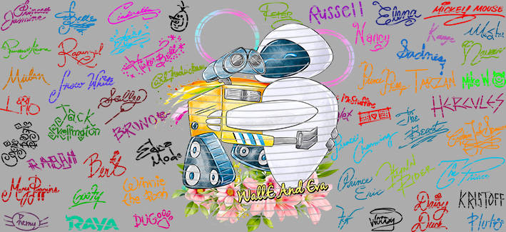 16oz Disney style-D-1327